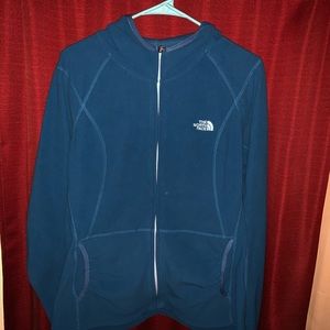 Hooded zip up jacket